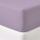 Perlarara Lenzuolo sotto con Angoli Singolo in Cotone una piazza 90x200 cm Glicine