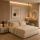 Perlarara Happidea Completo Letto Matrimoniale Cotone Tinta Unita Sabbia