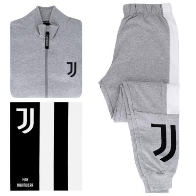 Juventus - Tuta casa in Cotone Adulto S - Grigio_