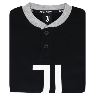 Juventus - Pigiama in Interlock Adulto S - Nero_