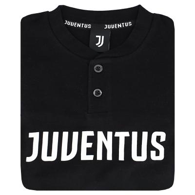 Juventus - Pigiama in Interlock Adulto L - Nero_