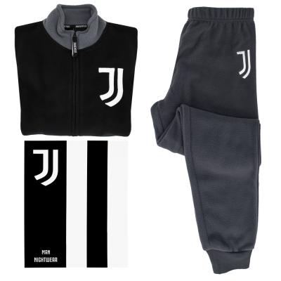 Juventus - Tuta casa in Pile Adulto XL - Nero_