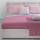 Bellora Copriletto Letto Singolo in Nido d'Ape Stone, Coperta leggera Una Piazza Cotone, Quilt Leggero mezza stagione 066 Rosa