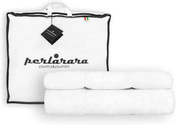 Perlarara Relax - Topper in Piuma Piazza e Mezza Francese 140x190 cm_