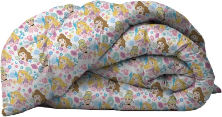 Disney Trapunta Invernale Princess in Cotone per Letto Singolo_