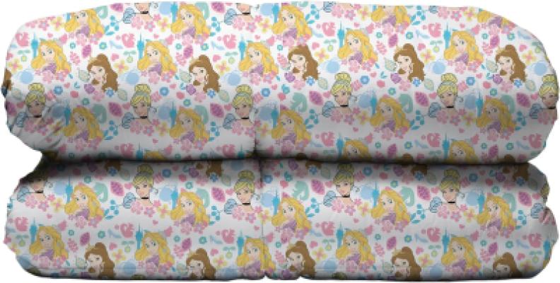 Disney Trapunta Invernale Princess in Cotone per Letto Singolo_