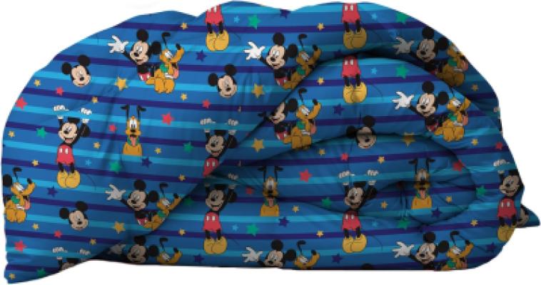 Disney Trapunta Invernale Topolino in Cotone per Letto Singolo_