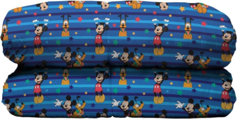 Disney Trapunta Invernale Topolino in Cotone per Letto Singolo_