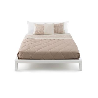 Zucchi Easy Chic Completo Letto Singolo Lenzuola Flanella Puro Cotone Antipilling