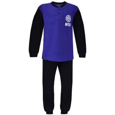 Inter - Pigiama Interlock Ragazzo 10 - Royal