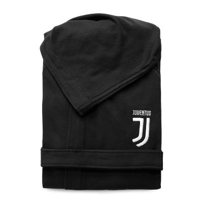 Juventus - Accappatoio Bambino Premium in Microspugna di 100% Cotone - 4/6