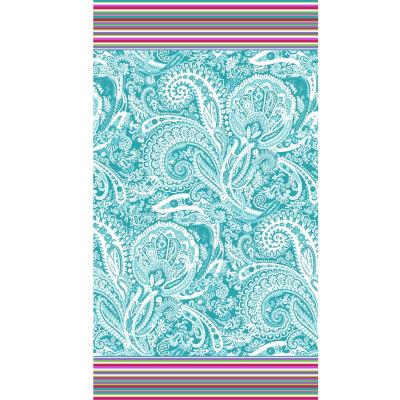 Bassetti Granfoulard Telo Mare Spugna di Cotone Jacquard, Telo Bagno 450 g/m², 90x180 cm Noto T1