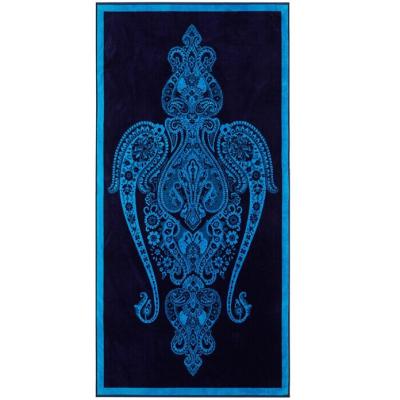 Bassetti Granfoulard Telo Mare Spugna di Cotone Jacquard, Telo Bagno 450 g/m², 90x180 cm cm Ragusa B1