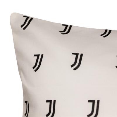 Juventus Federa Cuscino Culla Baby Ufficiale 40x60,  Regalo Neonato, Cotone Anallergico Bianco Juventus_