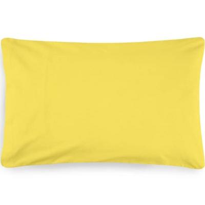 Bassetti Set 2 Federe coppia di due federe per Cuscini Letto 50x80 POP COLOR Canarino Y3