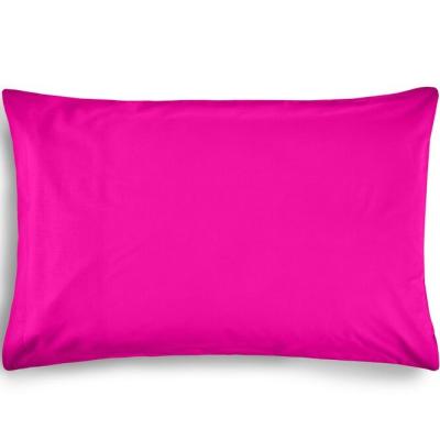 Bassetti Set 2 Federe coppia di due federe per Cuscini Letto 50x80 POP COLOR Ciclamino K1