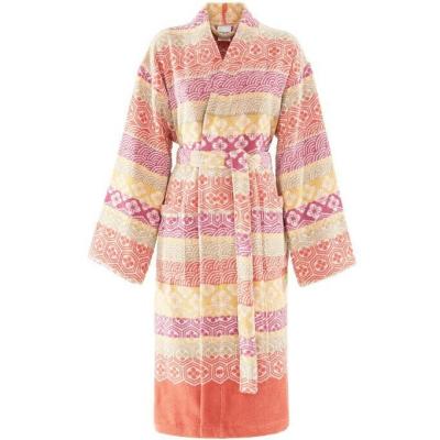 Bassetti Granfoulard Accappatoio Uomo e Donna in Spugna a Kimono Hanami 41, Morbida Spugna di Cotone Jacquard M