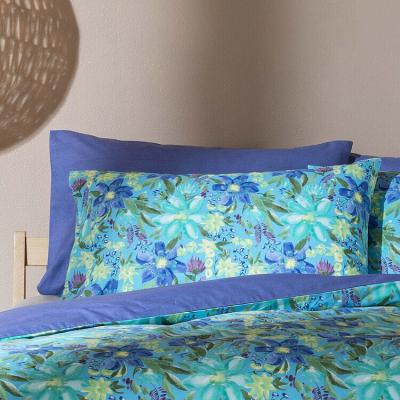 Bassetti Parure Copripiumino Singolo, Easy Flower C1 Letto una Piazza Sacca Double-Face Reversibile e doppie 2 Federe_