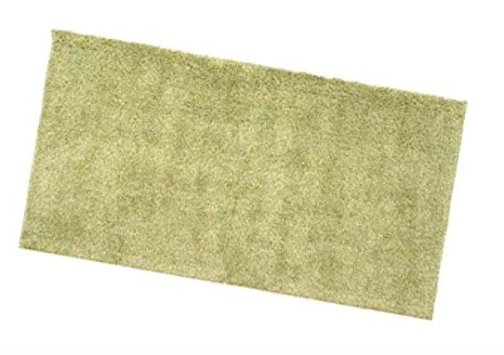 Perlarara Tappeto Bagno Breeze 65X130 Cm In Cotone Verde_