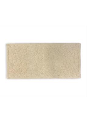 Perlarara Tappeto Bagno Dea 55X110 Cm In Cotone Beige Dea_