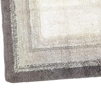 Perlarara Tappeto Bagno Degradè 55X110 Cm In Cotone Naturale_