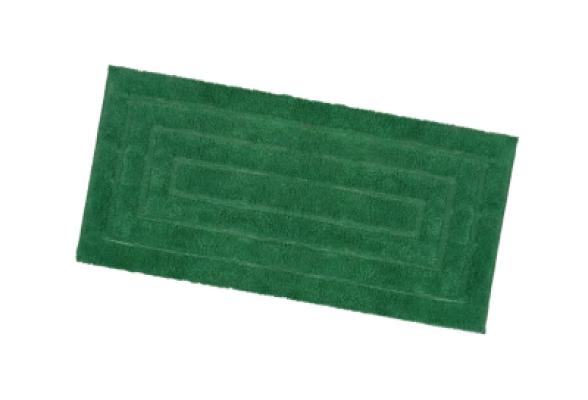 Perlarara Tappeto Bagno Four 55X80 Cm In Cotone Verde Four_