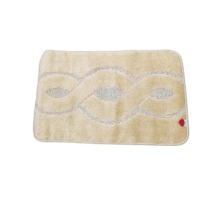 Perlarara Tappeto Bagno Infinity 50X80 Cm In Cotone Beige_