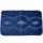Perlarara Tappeto Bagno Infinity 50X80 Cm In Cotone Blu