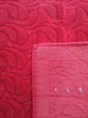 Perlarara Tappeto Bagno Irina 60X100 Cm In Cotone Rosso Irina_