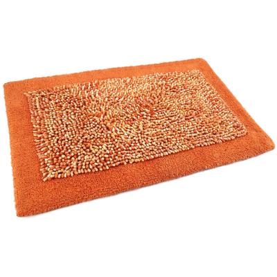 Perlarara Tappeto Bagno One 70X150 Cm In Cotone Arancio_