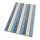 Perlarara Tappeto Bagno Stripes 55X110 Cm In Cotone Celeste