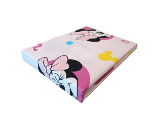 Disney Completo Lenzuola Minnie in Cotone Singolo R880_