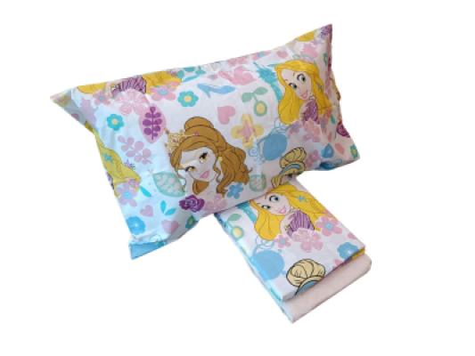 Disney Completo Lenzuola Princess in Cotone Piazza e Mezza R259_