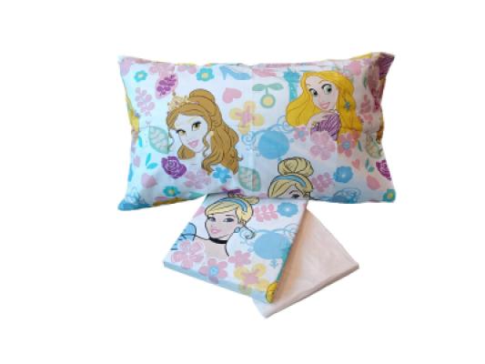 Disney Completo Lenzuola Princess in Cotone Piazza e Mezza R259_