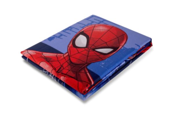 Marvel Copriletto / Panamino Spiderman in Cotone Singolo R685_