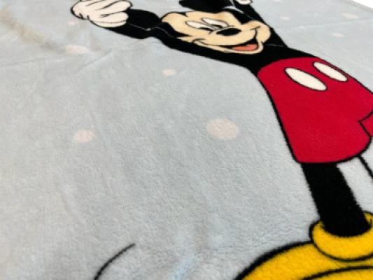 Disney Plaid in Pile Topolino 100x150 cm_