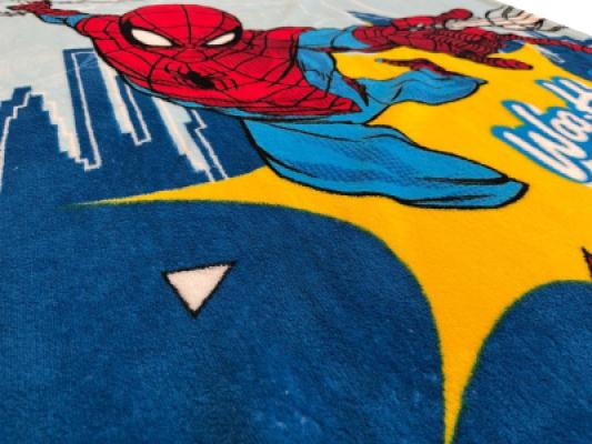 Marvel Plaid in Pile Spiderman 100x150 cm_