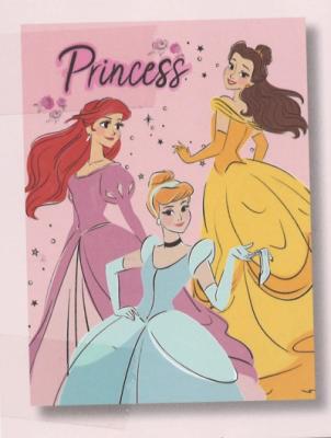 Disney Plaid in Pile Princess 100x150 cm_