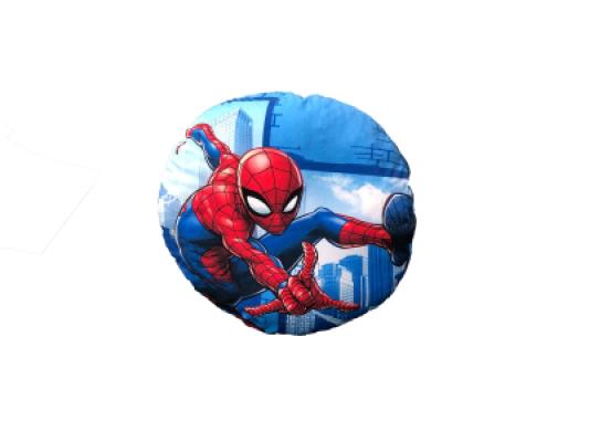 Marvel Cuscino Arredo Spiderman Sagomato Tondo_