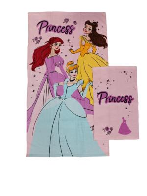 Disney Asciugamano Viso e Ospite Princess in Spugna di Cotone_