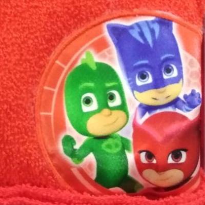 PJ Masks Accappatoio in Microspugna di Cotone 6/7 anni_