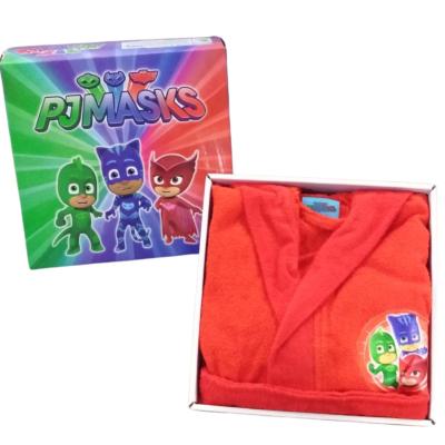 PJ Masks Accappatoio in Microspugna di Cotone 6/7 anni_