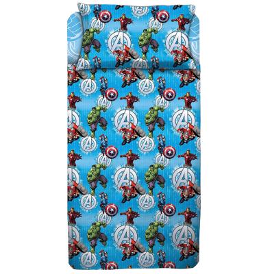 Marvel Completo Lenzuola Avengers in Cotone Piazza e Mezza R321
