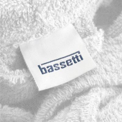 Bassetti - Accappatoio in Spugna Adulto Pop Color Bianco 13 - XS_