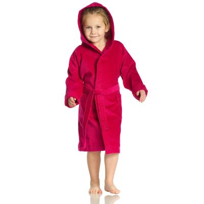 Vossen - Accappatoio in Spugna Bambino Cranberry 377 - 9/10 anni_