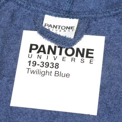 Bassetti - Accappatoio in Spugna Bambino Pantone Twilight Blue 1198 - 6/8 Anni_