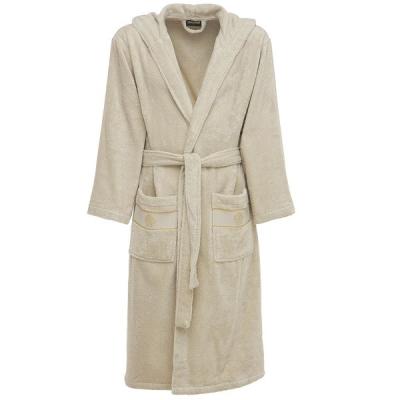 Roberto Cavalli Accappatoio in Spugna Adulto New Gold Sabbia S/M