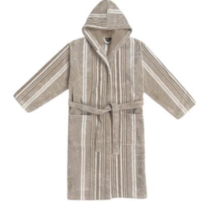 Trussardi Accappatoio in Spugna Adulto Sponge e Stripe Sand 001 - S/M_