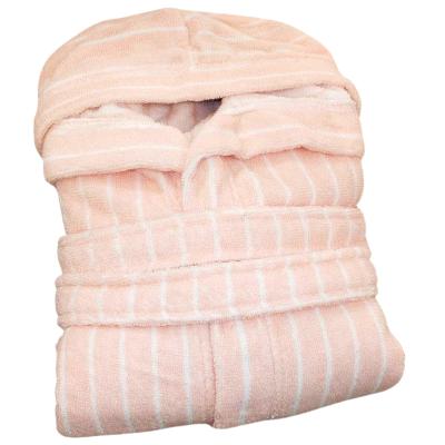 Mirabello Accappatoio in Spugna Adulto Carrara Salmone 504 - S/M