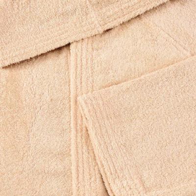 Bassetti - Accappatoio in Spugna Adulto Pop Color Beige 30 - XL_